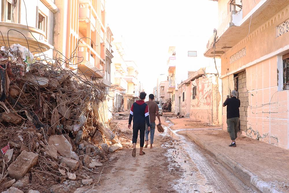 Libya'daki sel felaketinde can kaybı 6 bine yükseldi 16